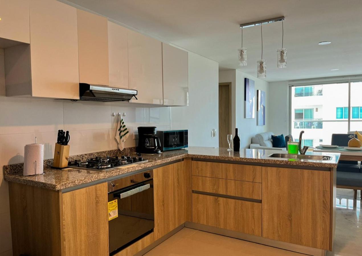 Exclusivo Apartamento Frente Al Mar En Cartagena エクステリア 写真